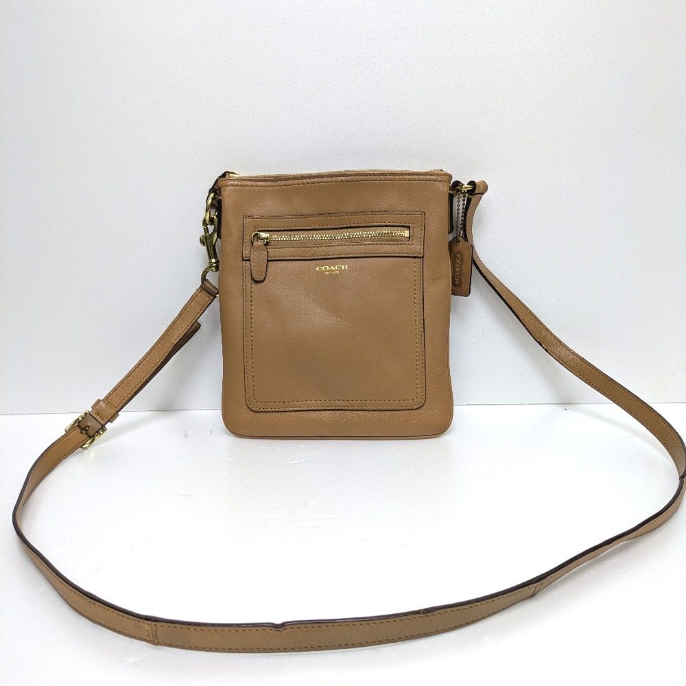 Dz810745 コーチ ショルダーバッグ クロスボディ ブラウン レディース COACH 中古