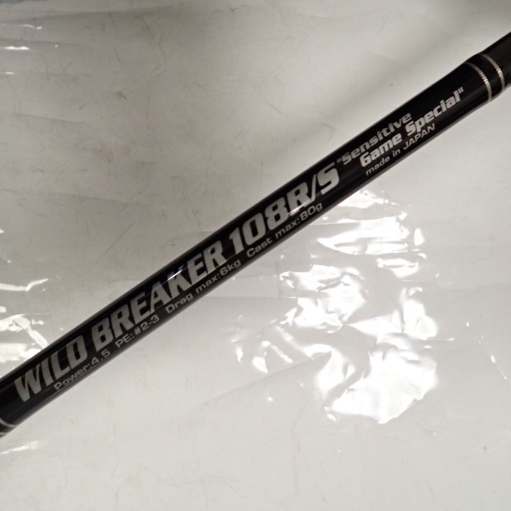 Th680812 エムシーワークス 釣竿 WILD BREAKER ワイルドブレーカー 108R/S スペシャルモデル MC works' 美品・中古