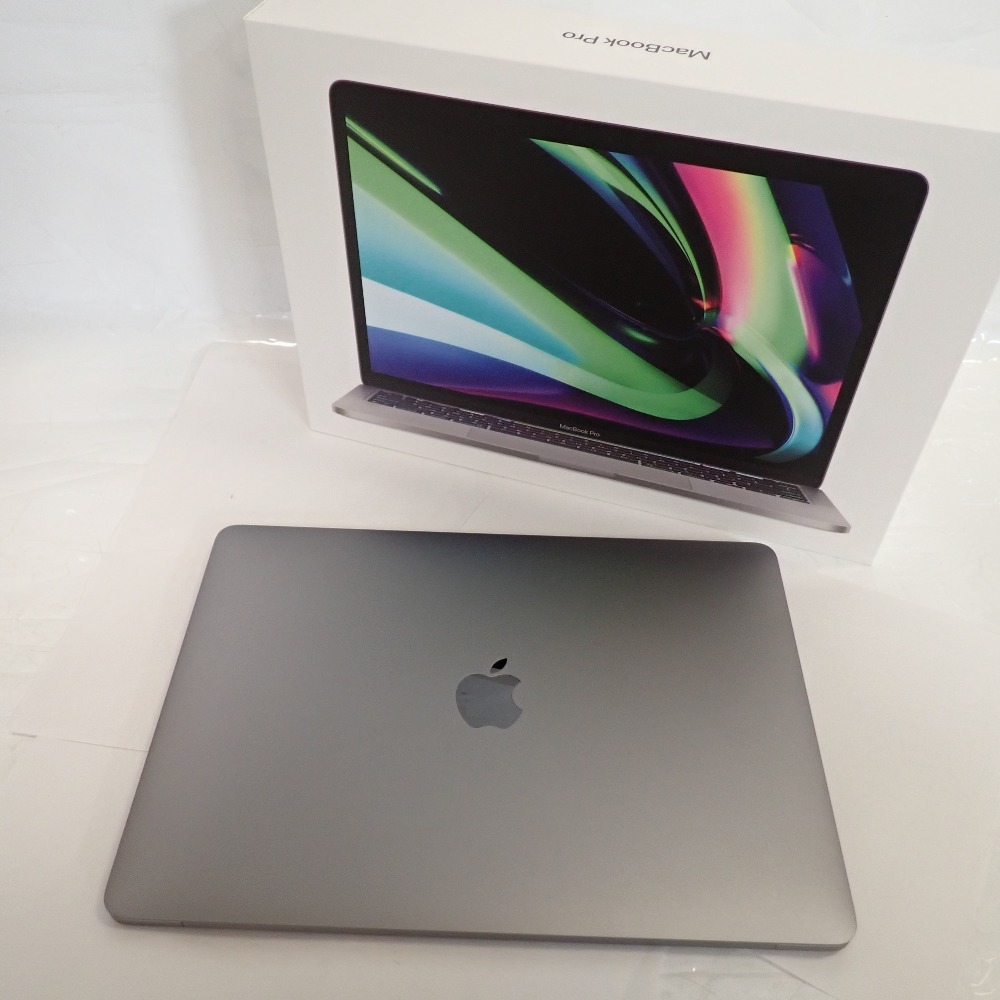 Th1009731 Apple MacBook Pro (13-inch M1 2020) スペースグレイ MYD82J/A M1チップ / 8GB / SSD256GB ノートパソコン 超美品・中古