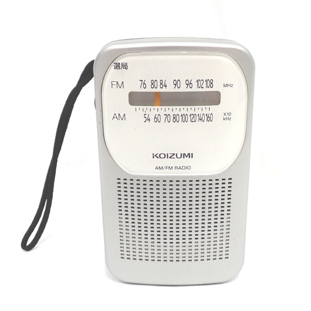 NA61011 コイズミ AM/FMラジオ SAD-7219 2016年製 Koizumi 中古