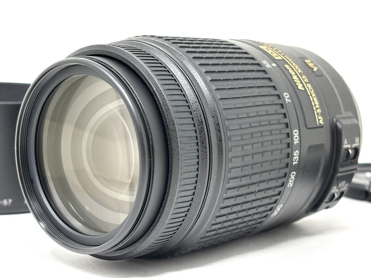 Nikon AF-S DX NIKKOR 55-300mm 1:4.5-5.6G ED VRレンズ ニコン　