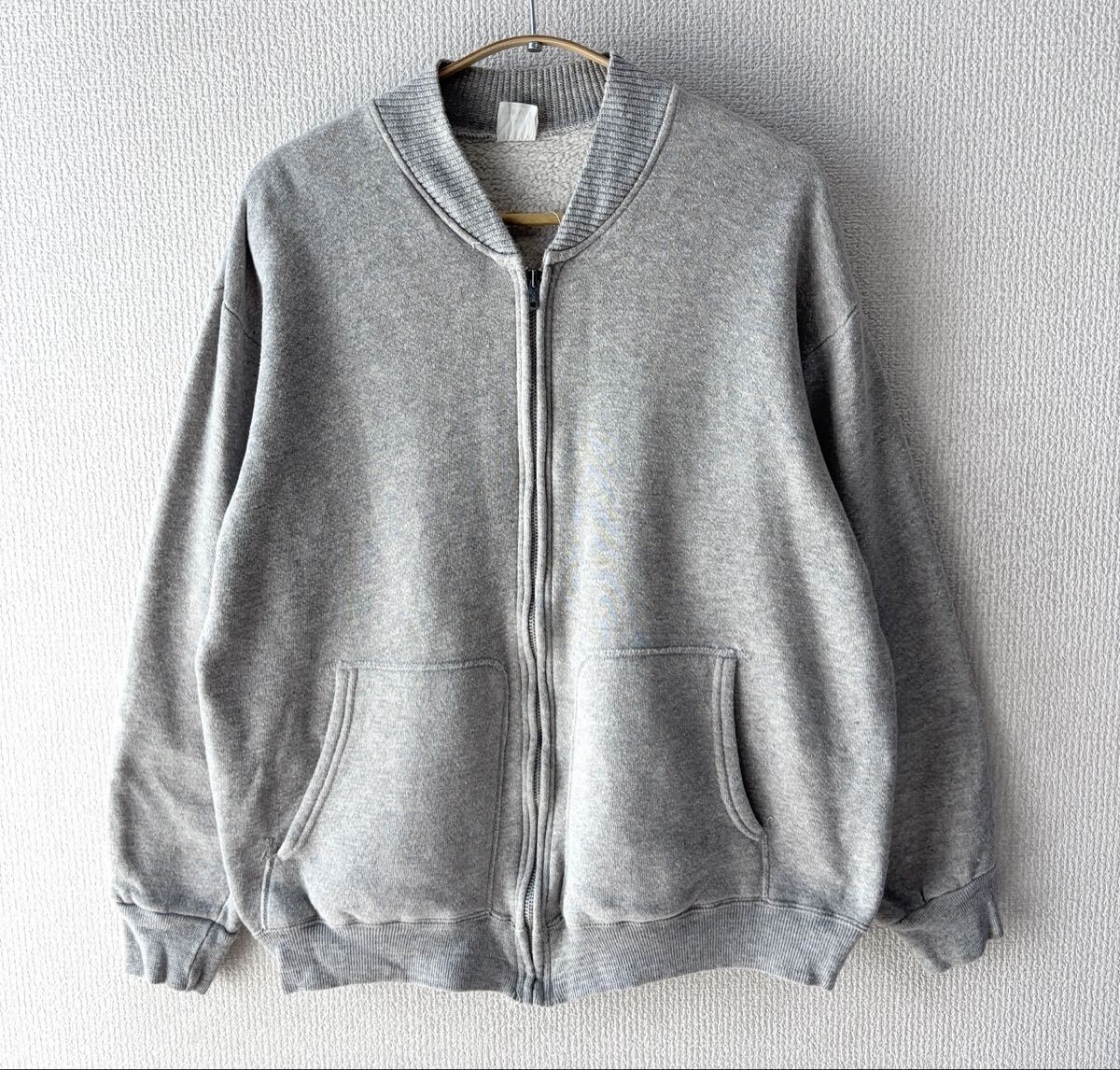 50s 60s PENNEY'S セパポケ ジップ スウェット L ペニーズ ビンテージ グレー
