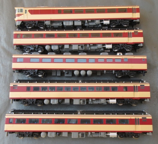 ☆激安☆TOMIX 国鉄 キハ181系 特急ディーゼルカー 5両セット HOゲージ 鉄道模型 あおば トミックス