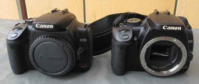 ☆動作未確認☆Canon EOS kiss Digital X 2個セット デジタル一眼レフカメラ ボディ キャノン