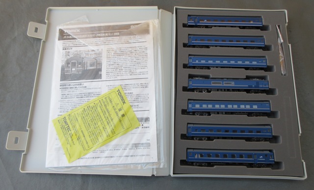 ☆ケース付き☆TOMIX 92832 JR24系25形 特急寝台客車 （あさかぜ・JR西日本仕様）7両セット Nゲージ 鉄道模型 トミックス