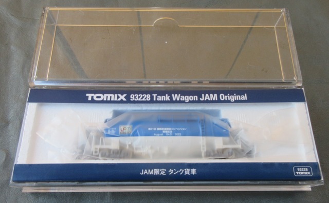 ☆車両美品☆TOMIX 93228 トミックス JAM限定 タンク貨車 Nゲージ ブルー 鉄道模型 トミックス