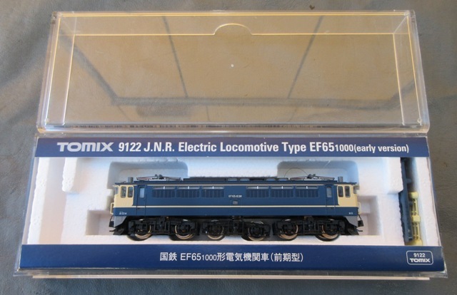 ☆ケース付き☆TOMIX 9122 国鉄 EF65 1000形 電気機関車 前期型 Nゲージ 鉄道模型 トミックス