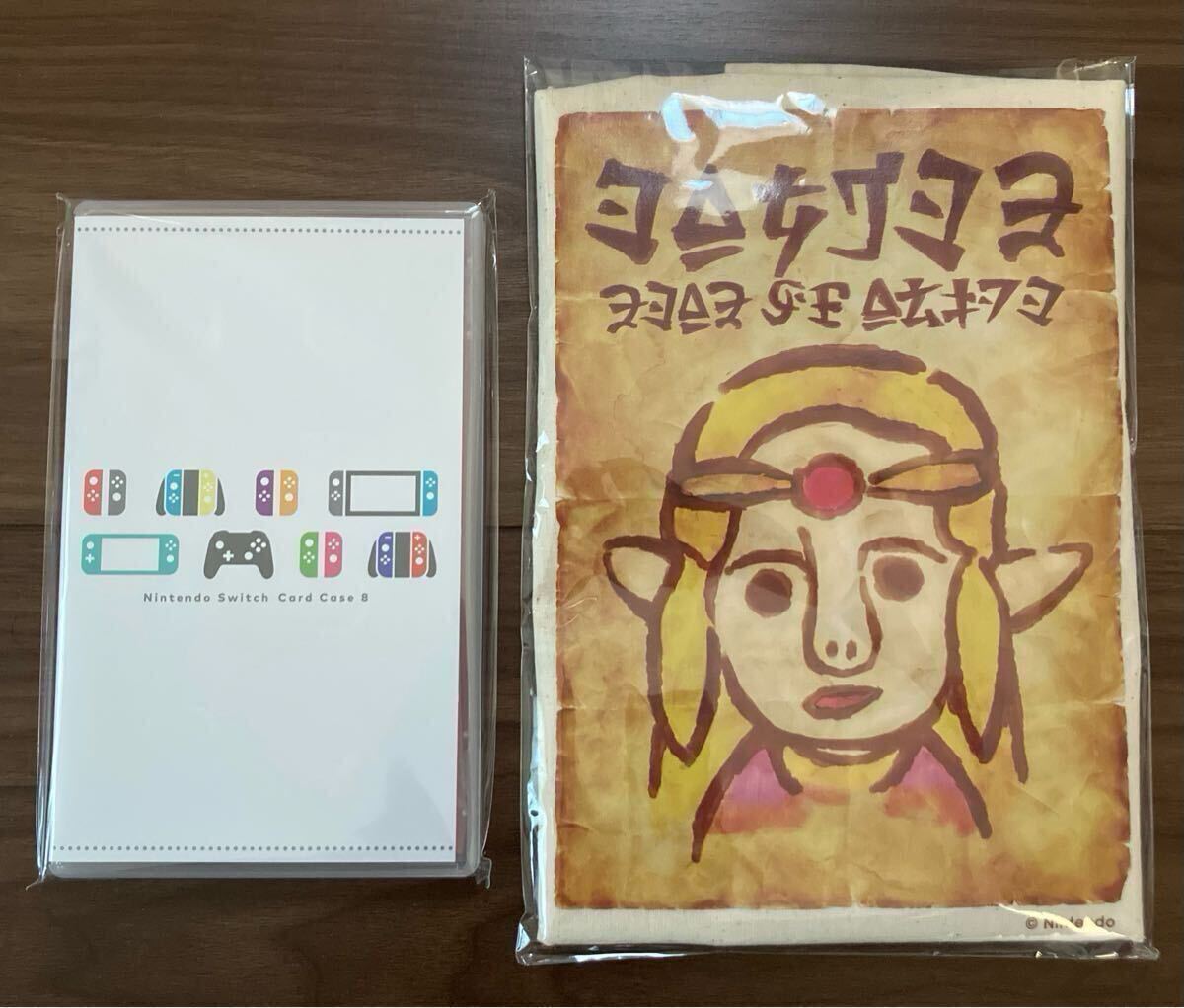 Nintendo Switch カードケース★ゼルダ姫　トートバック　ゼルダの伝説　知恵のかりもの　未使用