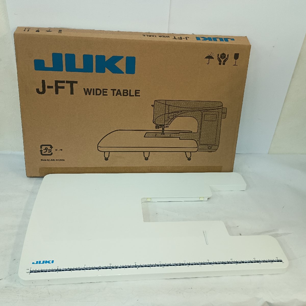 JUKI HZL-NX7 ワイドテーブル J-FT ホワイト 箱付 作業台 ミシン 拡張