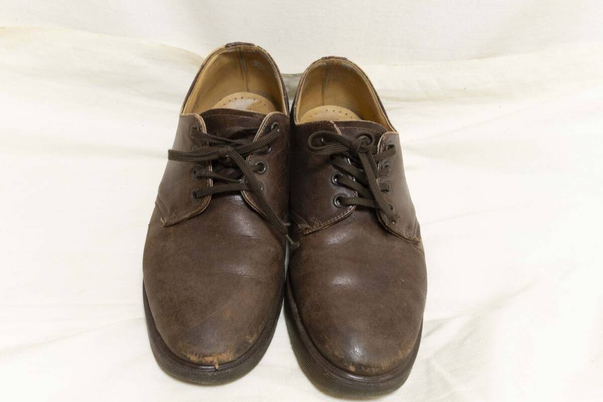 ☆Dr.Martens by R.GRIGGS/６ホールシューズ/ブラウン/80s(80年代)/UK製/71/2 25.5cm/やや使用感有/美品☆