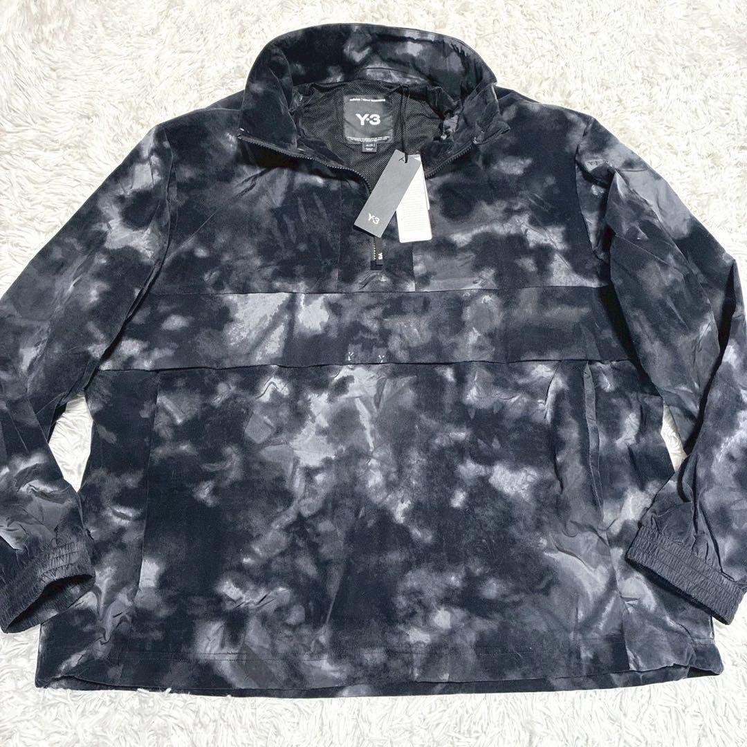Y-3 ADIDAS【未使用タグ付!!!XL!!!】ヨウジヤマモト アディダス ブルゾン アノラック YOJI YAMAMOTO◎激レア争奪戦必須!!!◎グレー 霜降り