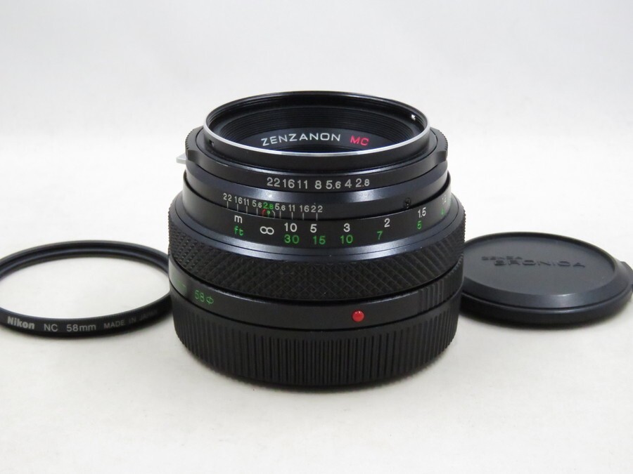 [23379Y1]★超極上美品★ZENZA BRONICA ZENZANON MC 75mm F2.8 (ETR)