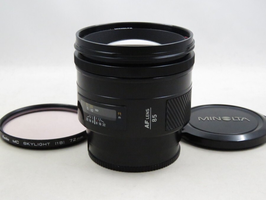 [23395Z3]★ほぼ新品級★MINOLTA AF 85mm F1.4 SonyA