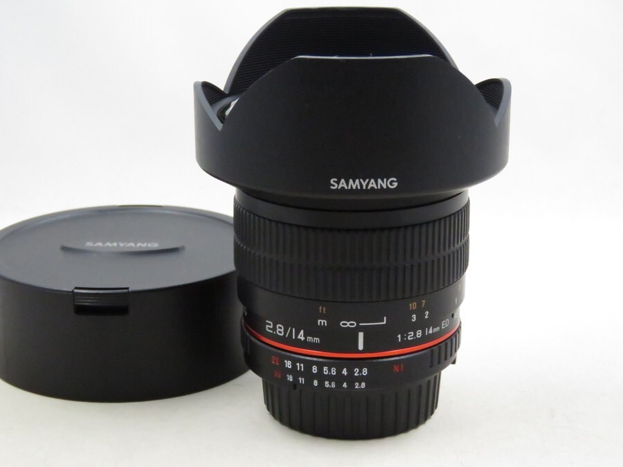 [23397V3]★新品級★SAMYANG 14mm F2.8 ED AS IF UMC Nikon