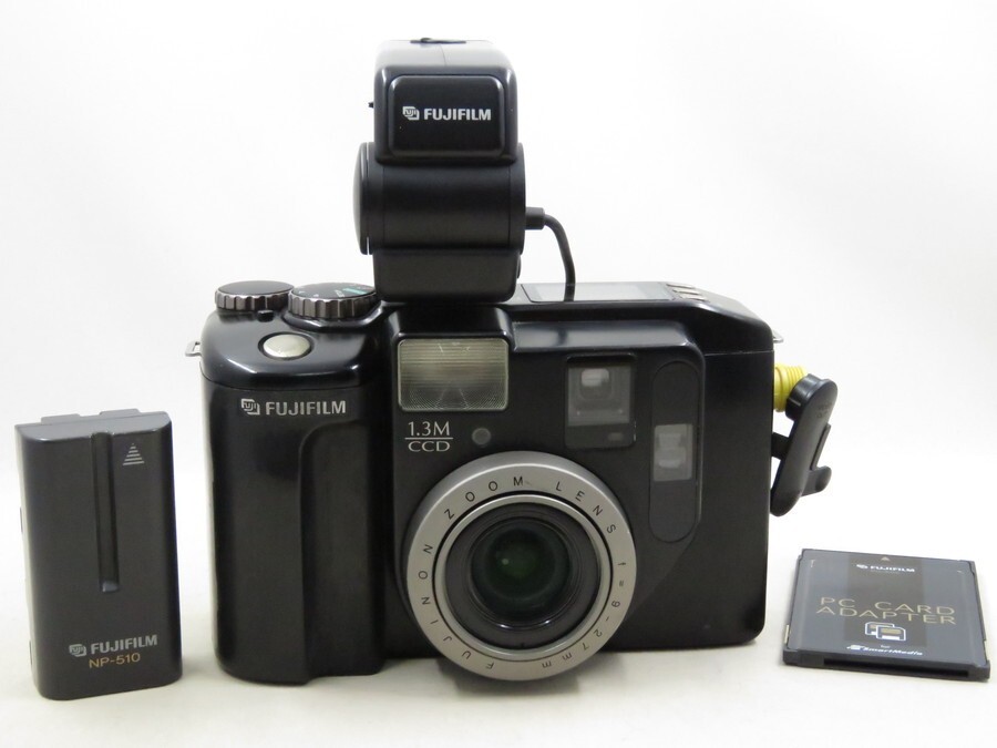 [23401W5]★緊急大特価★FUJIFILM DS-300 + LV-D3 付属品付き