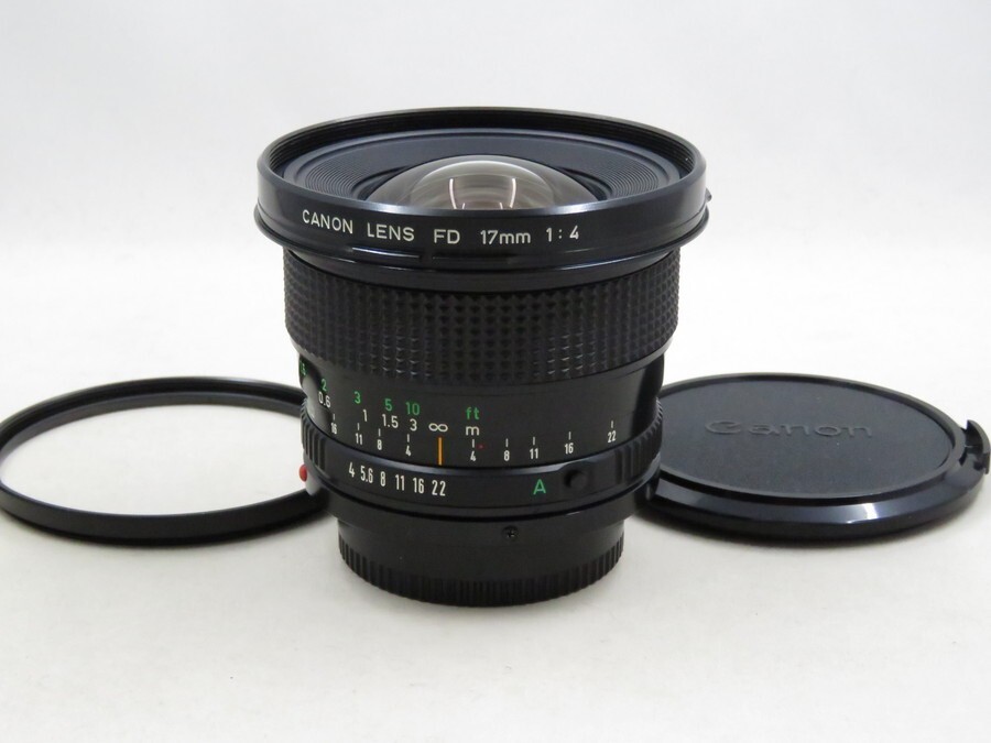 [23419Y1]★新品級美観★CANON NEW FD 17mm F4