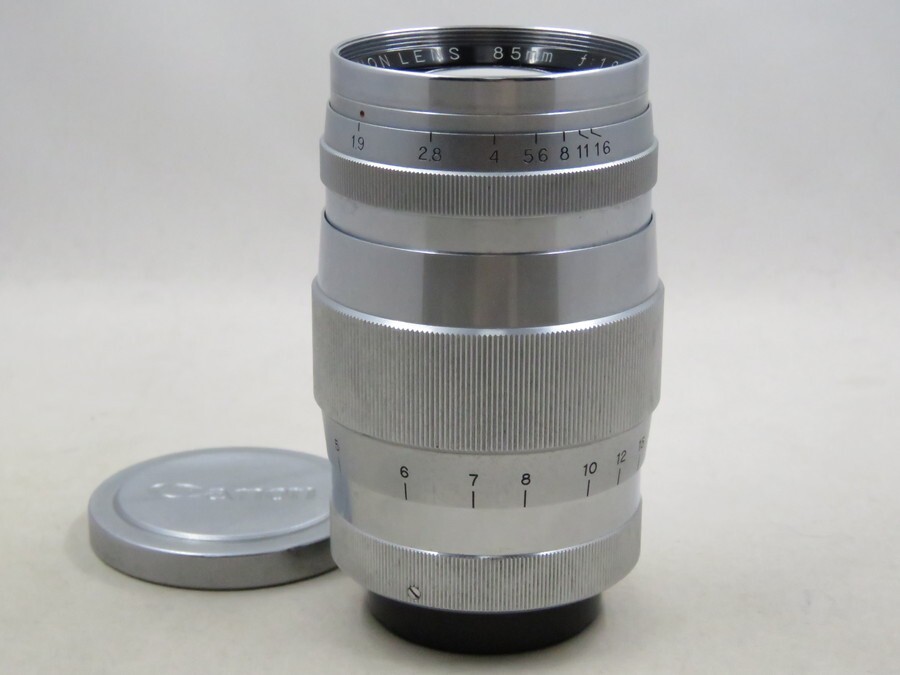 [23431Z1]★完動品★CANON LENS 85mm F1.9 Lマウント