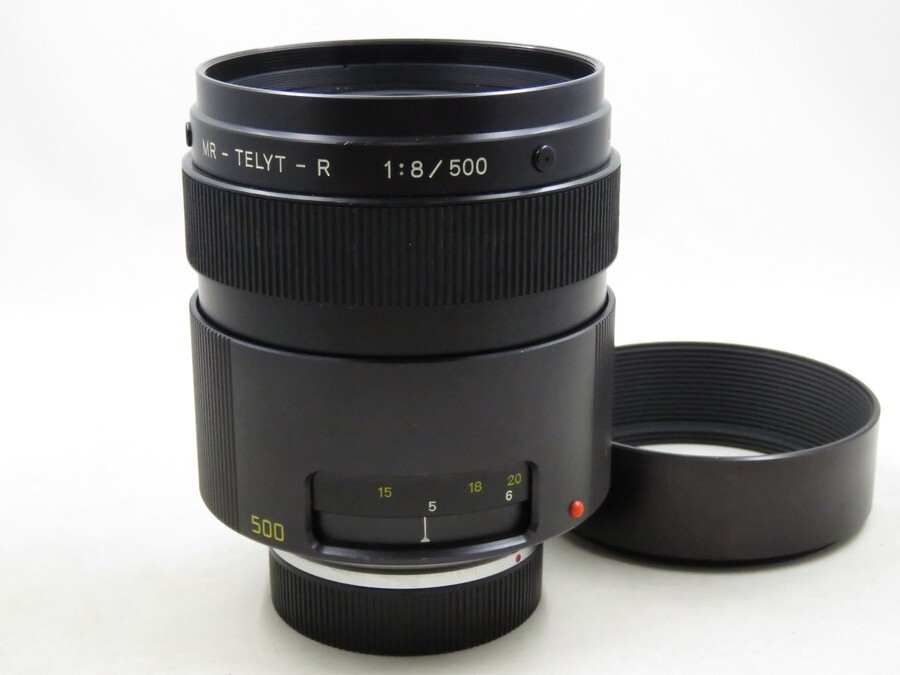 [23435Y4]★極上美品★LEICA MR-TELYT-R 500mm F8 フィルター・フード付き