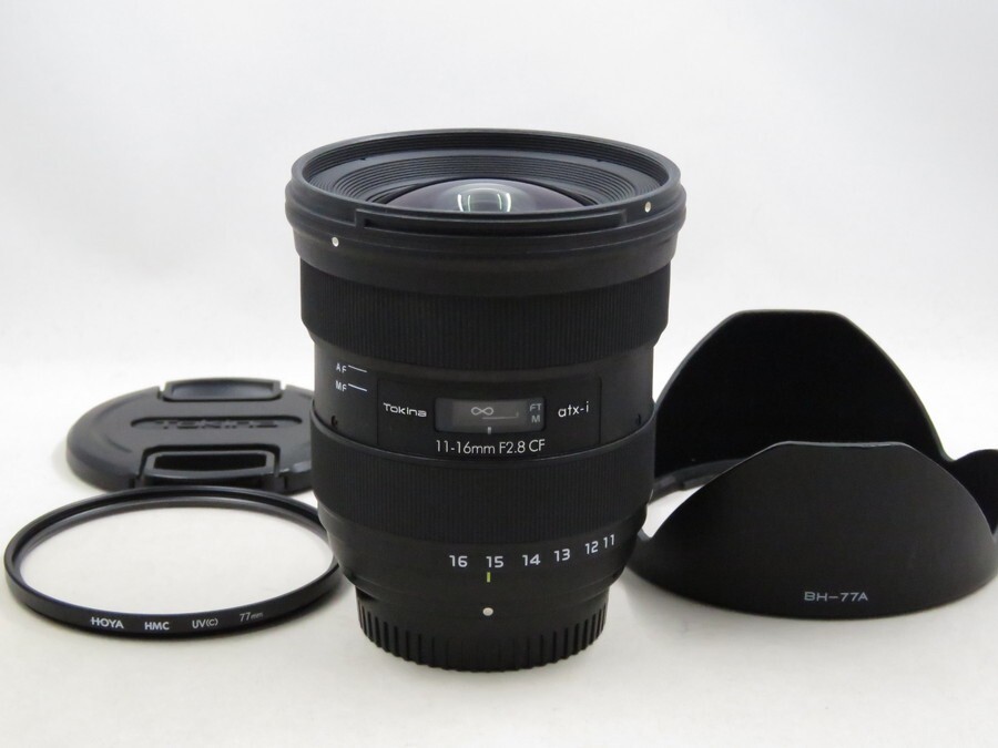 [23437V4]★極上美品★TOKINA atx-i 11-16mm F2.8 CF Nikon フィルター・フード付き