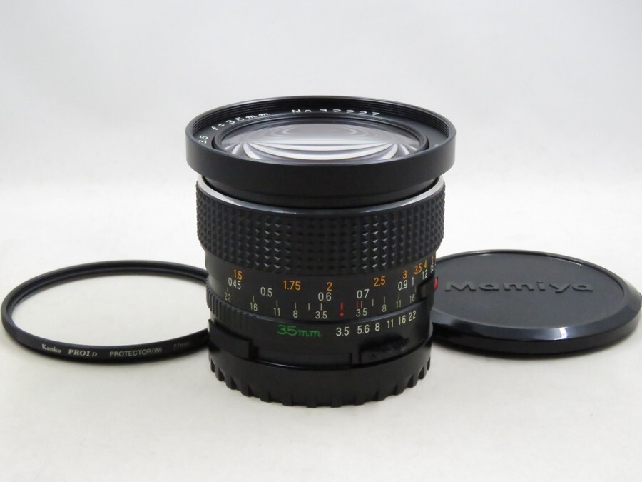 [23443Z3]★超極上美観★MAMIYA SEKOR C 645 35mm F3.5 フィルター付き