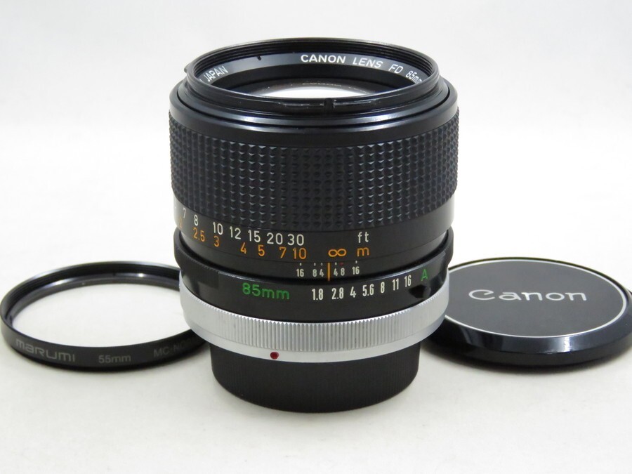 [23455Z1]★極上美品★CANON FD 85mm F1.8 S.S.C.