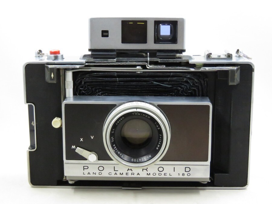 [23460W5]★緊急大特価★POLAROID LAND CAMERA MODEL 180 Tomioka TOMMINON 114mm F4.5