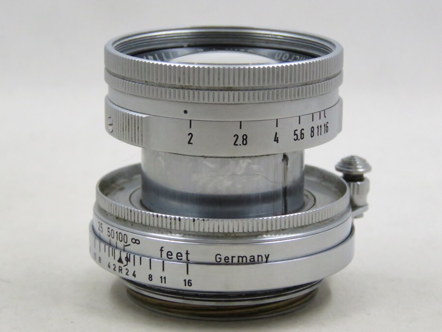 [23486W2]★超極上美観★LEICA Summicron 50mm F2 沈胴 Lマウント