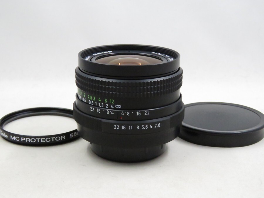 [23518V1]★超極上美品★PENTACON Auto 29mm F2.8 MULTI COATING M42 フィルター付き