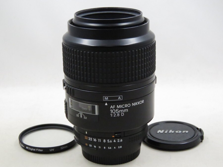 [23526V3]★極上美品★NIKON AF MICRO NIKKOR 105mm F2.8 D フィルター付き