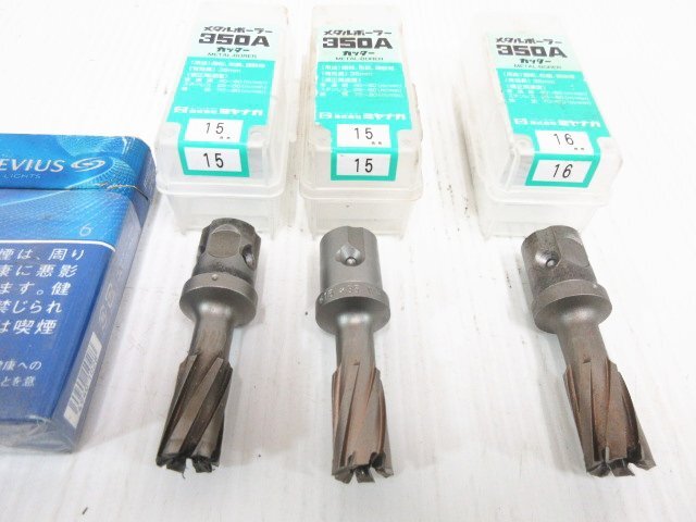 T293■ミヤナガ / メタルボーラー 350A / 15 15 16mm // 計3個 //