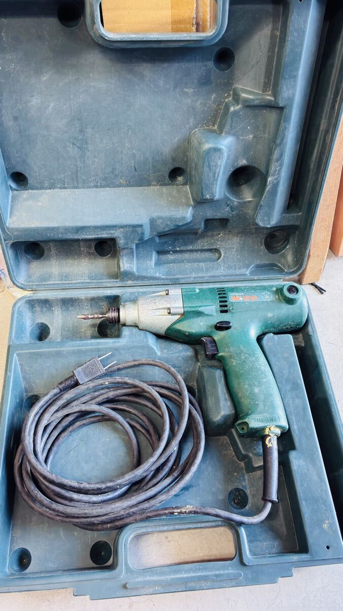 日立工機 HITACHI 電動工具 インパクトドライバ 日立 WH12VA 100V 工具 DIY