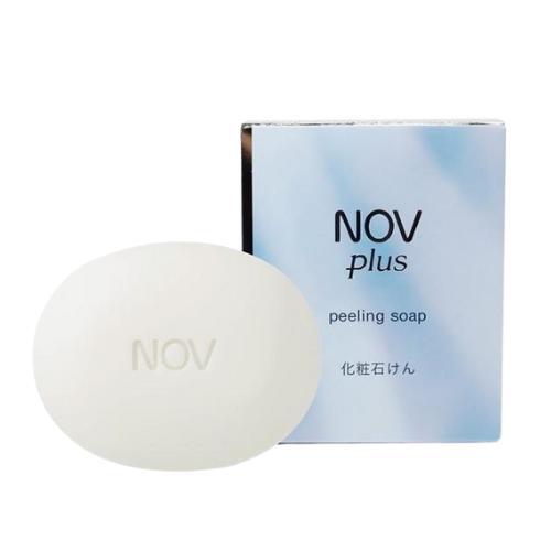 【新品】NOV ノブプラス ピーリングソープ 80g / 見本品シール付き / 定型外普通郵便送料無料