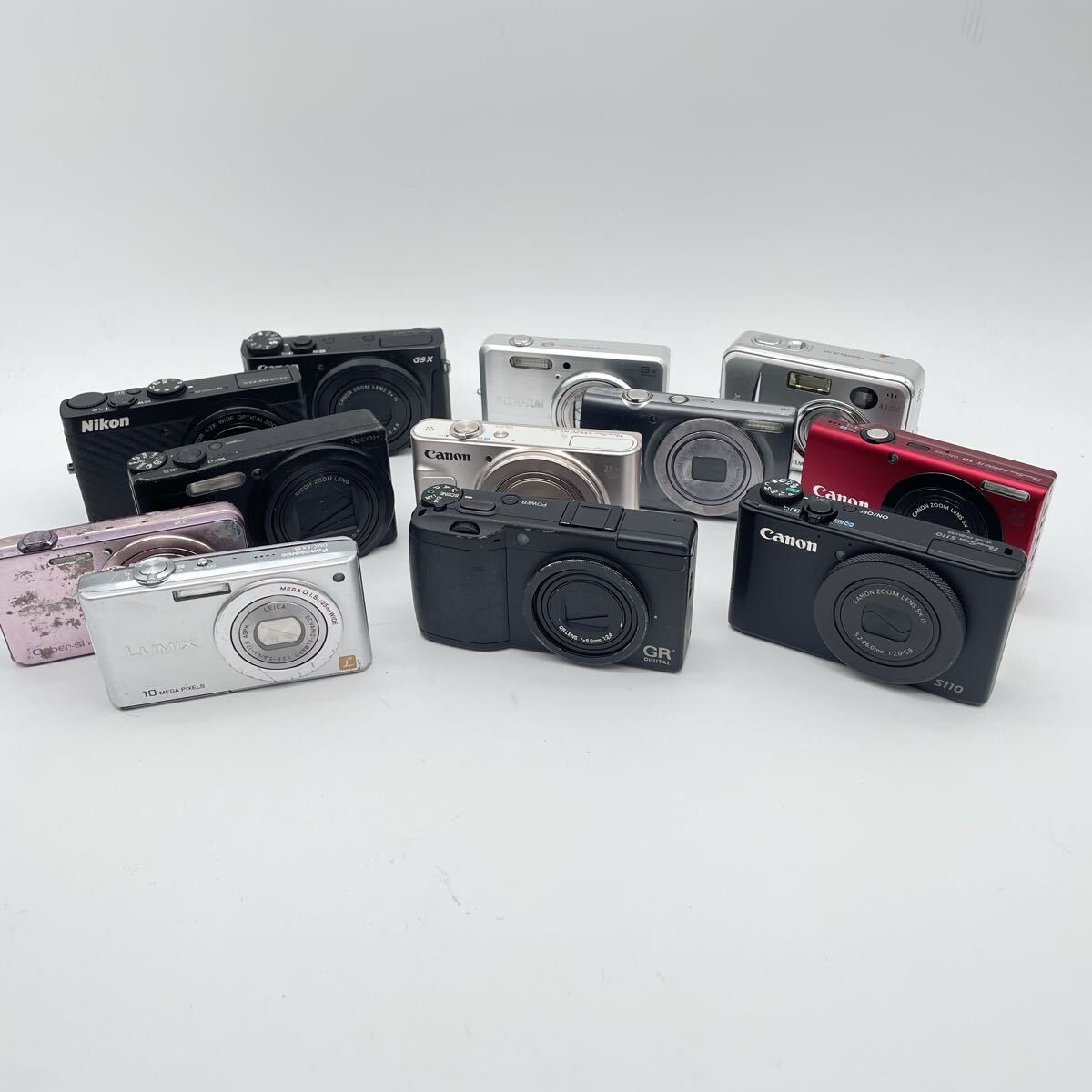 コンパクトデジタルカメラ　まとめ Canon G9X S110 Nikon P310 SONY RICOH GR