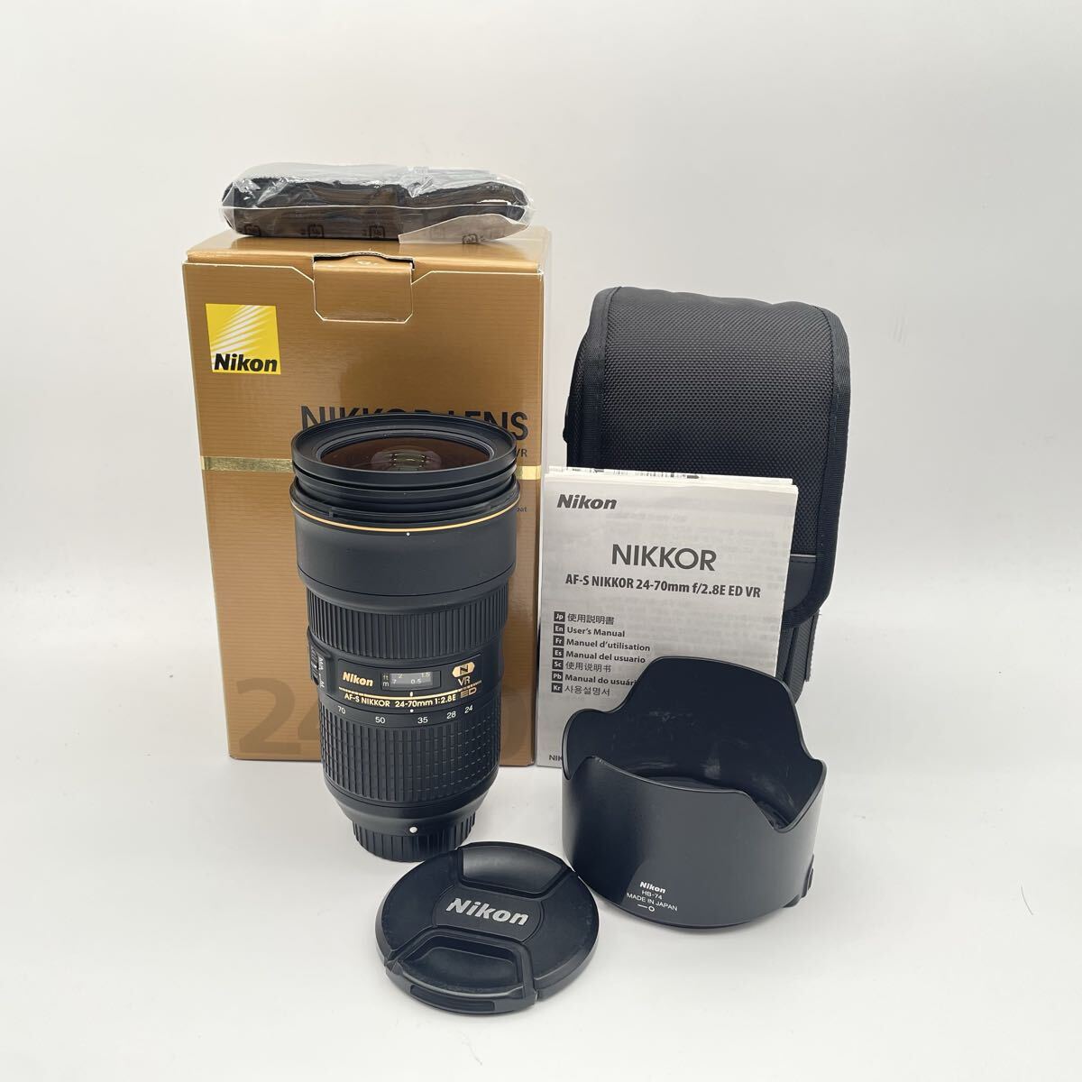 ニコン Nikon AF-S NIKKOR 24-70mm f2.8E ED VR