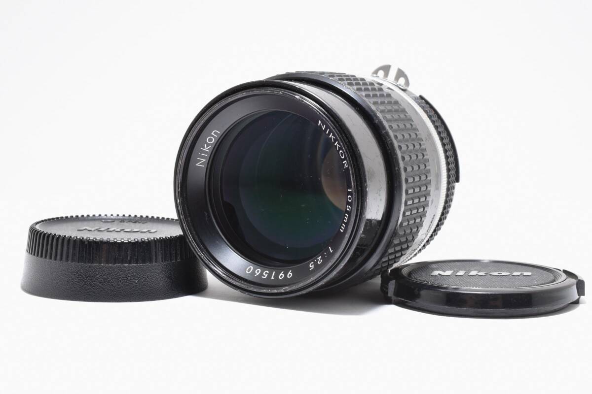 ★ニコン NIKON Ai-S NIKKOR 105mm F2.5★　#U0142 #102108