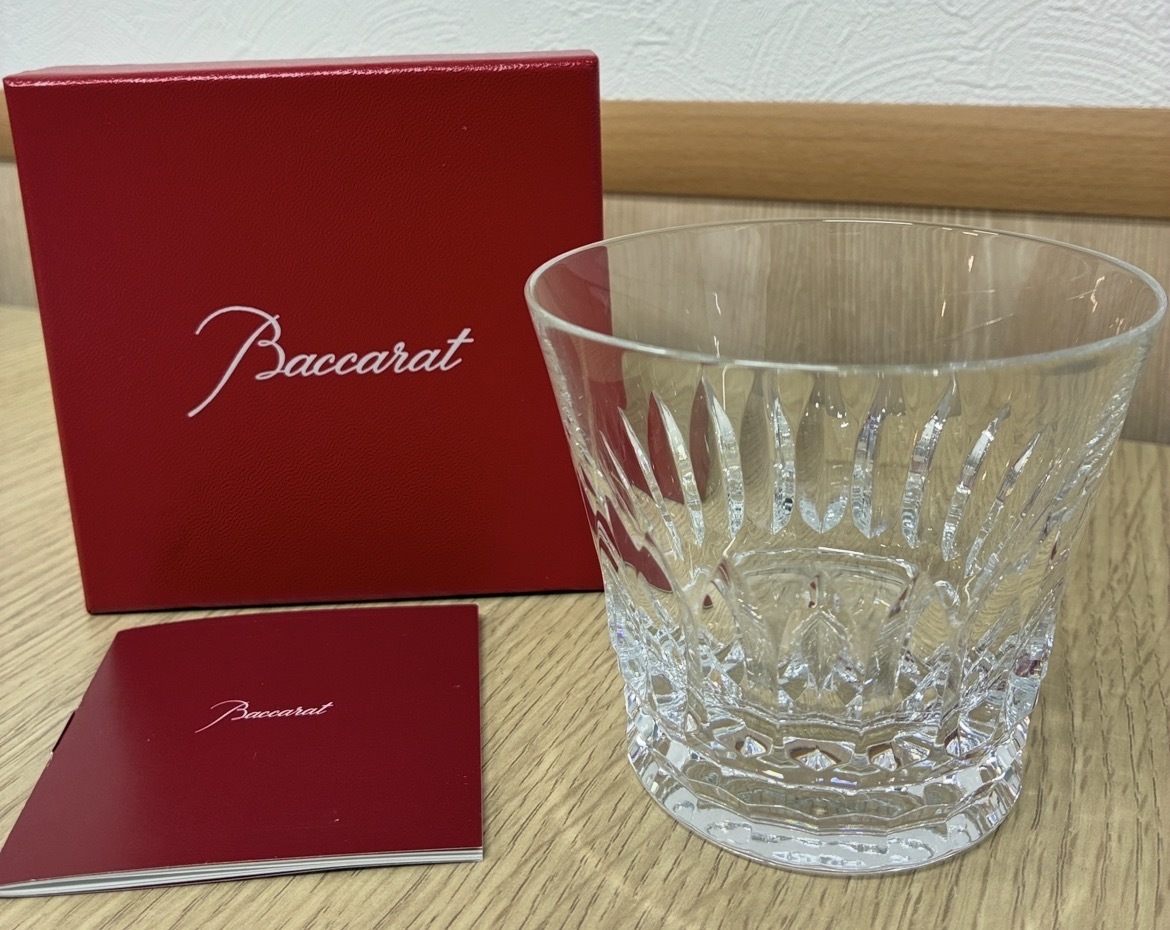 1959★バカラ Baccarat ティアラタンブラー クリスタルガラス 美品 未使用保管品