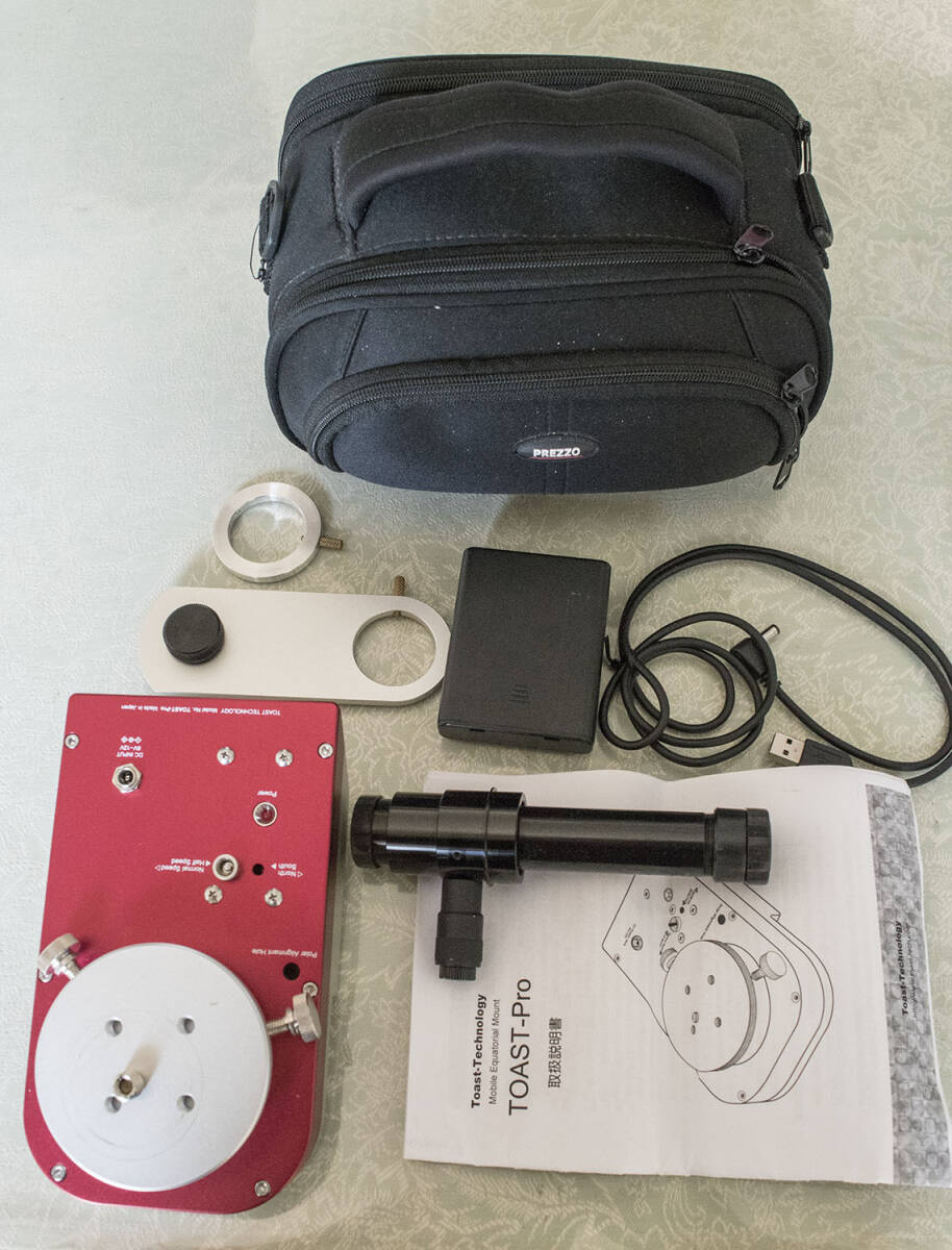 TOAST Pro 赤道儀　外付け　ポーラーファインダー