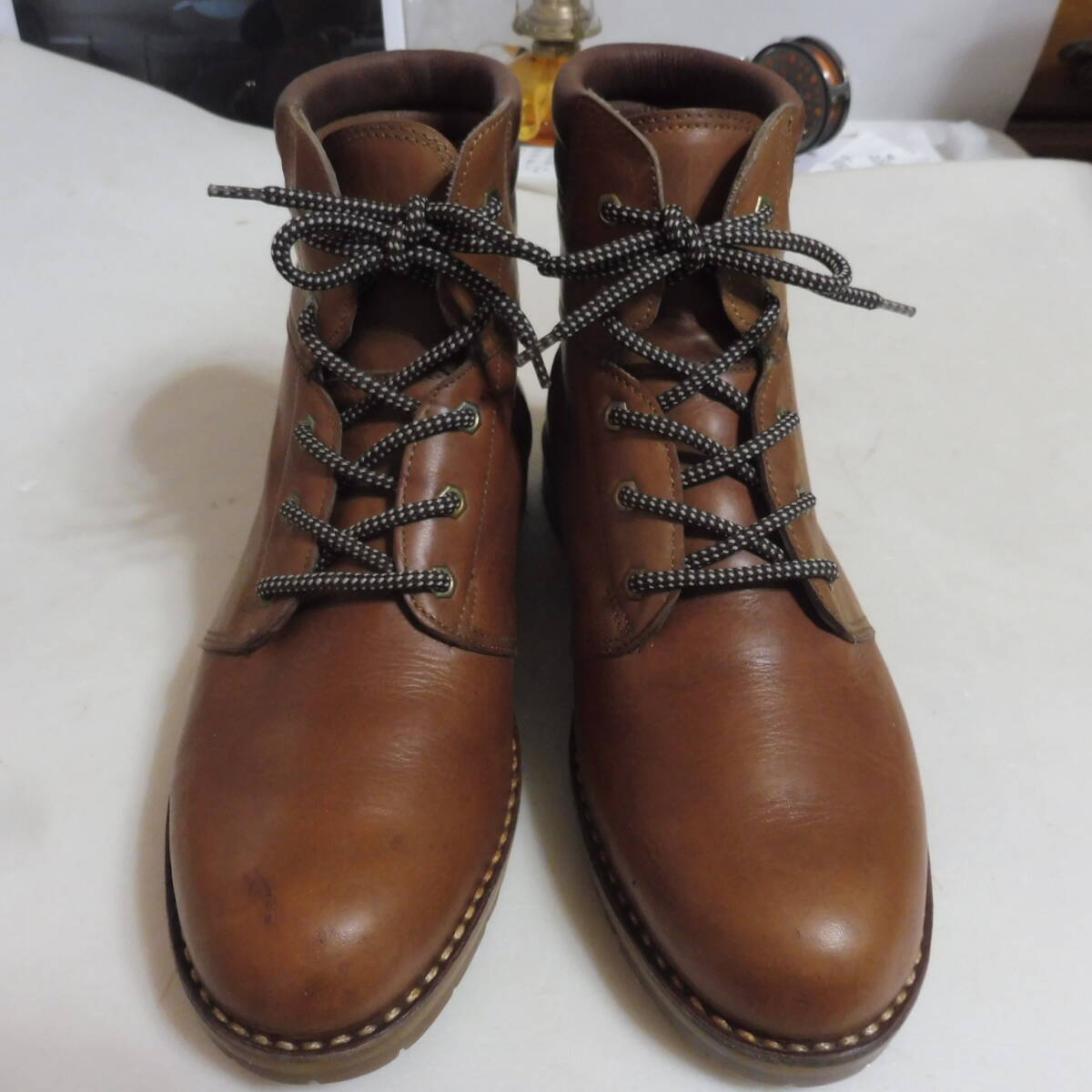 スカルパ SCARPA ショートレザーブーツ サイズ=US44 日本サイズでは28cmくらい