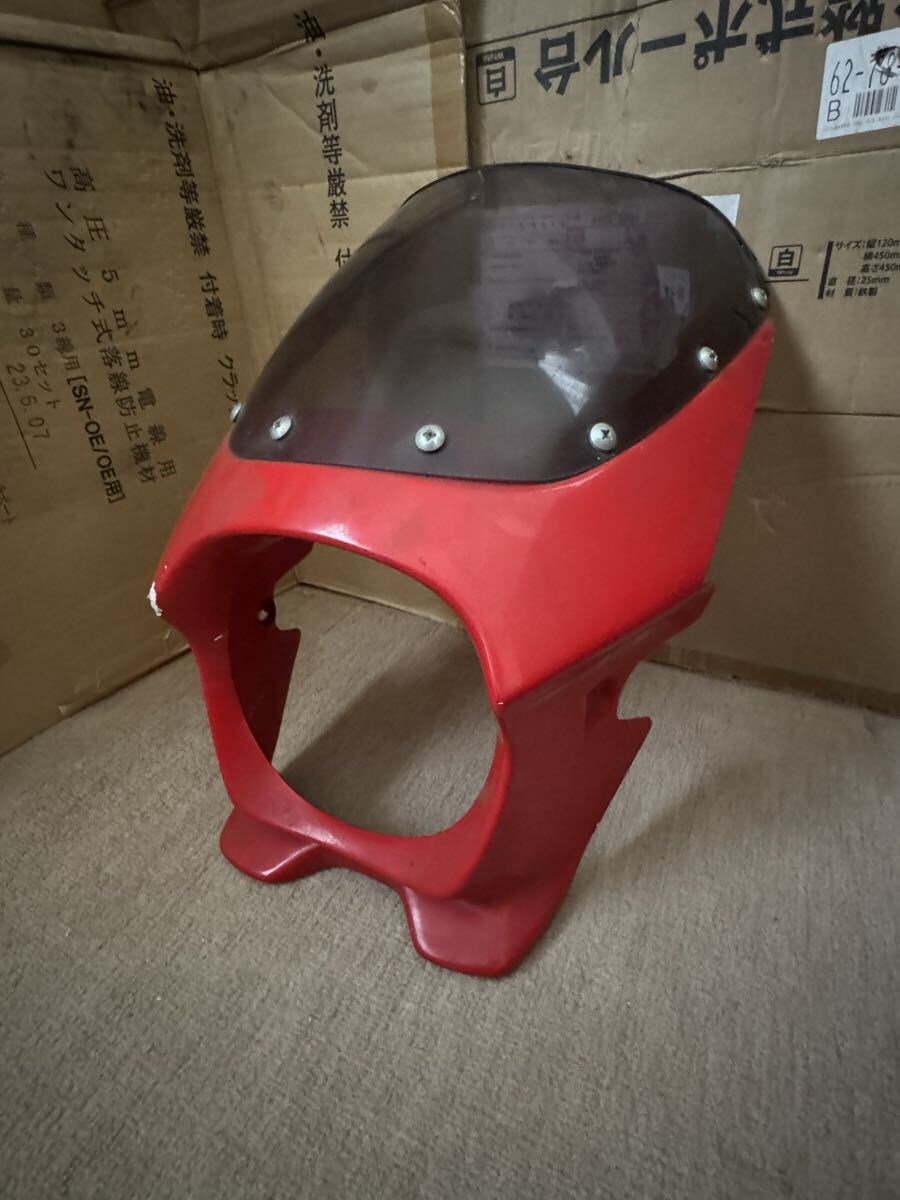 ☆ビキニカウル ☆ホンダ ☆CB1300F ☆VTR250 ☆イタリアンレッド ☆メーカー不明 ☆売切り ☆傷あり ☆その他状態良好！ ☆当時物？ 