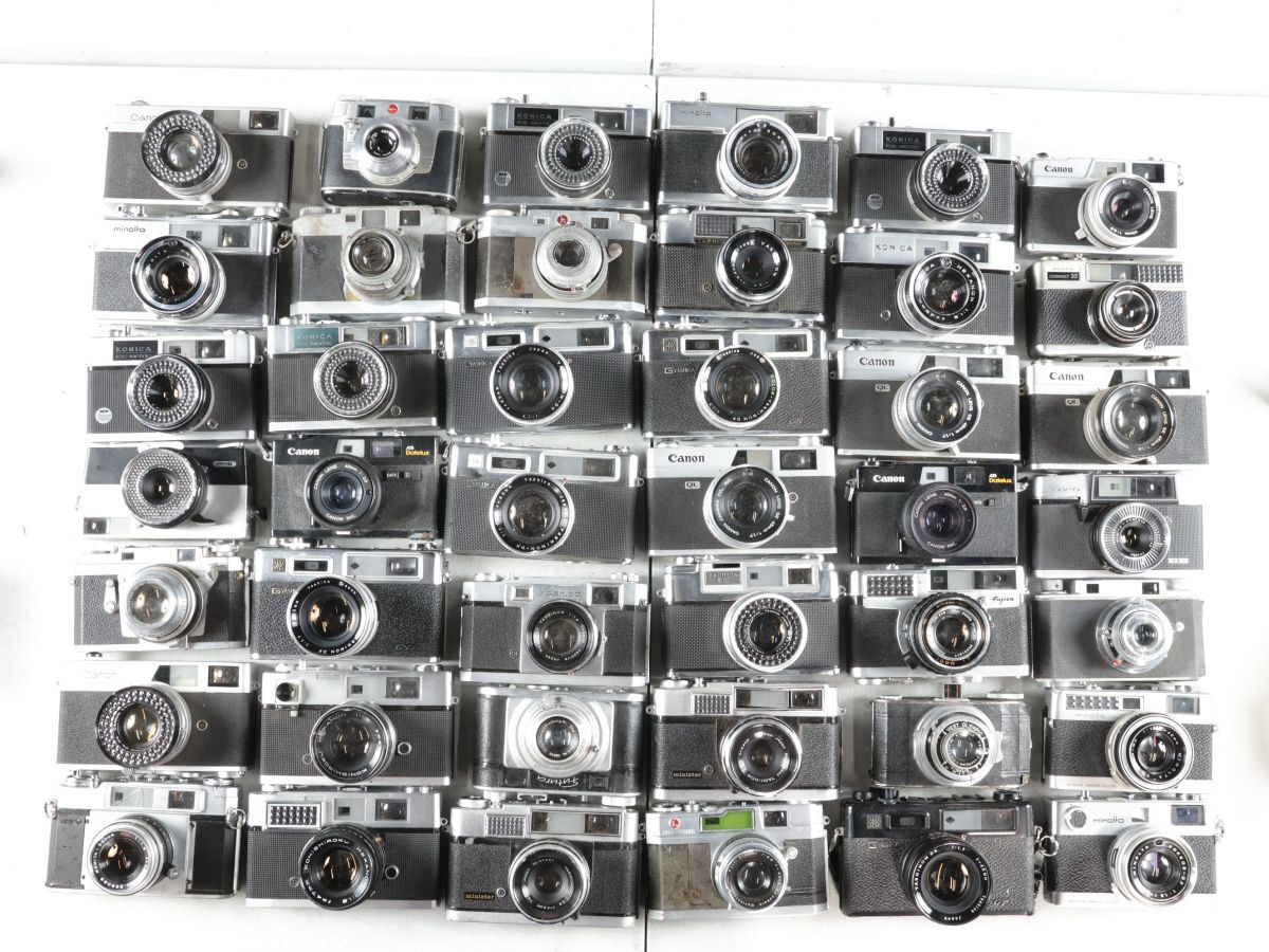 1461 42点まとめ Canon MINOLTA YASHICA RICOH 他 レンジファインダー まとめ まとめて 大量セット 2個口 送料3000円