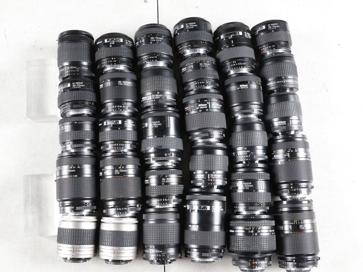 1456 30点まとめ Nikon ニコン AF NIKKOR 35-70mm 28-105mm 35-70mm 他 AFズームレンズ まとめ まとめて 大量セット 送料1500円