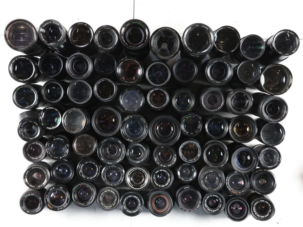 1454 Canon Nikon PENTAX MINOLTA OLYMPUS 他 MFズームレンズ まとめ まとめて 大量セット 2個口 送料3000円