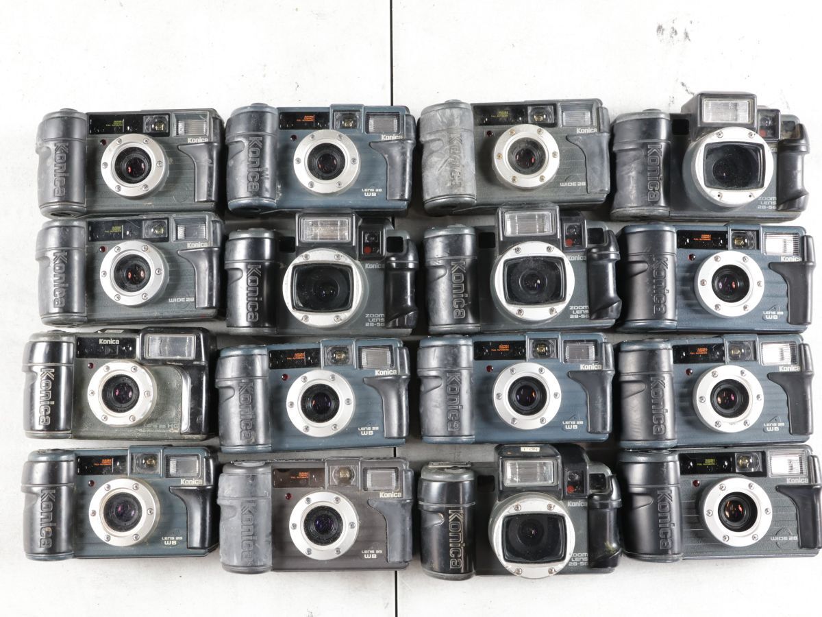 1452 16点まとめ KONICA コニカ 現場監督 コンパクトカメラ まとめ まとめて 大量セット 送料1500円
