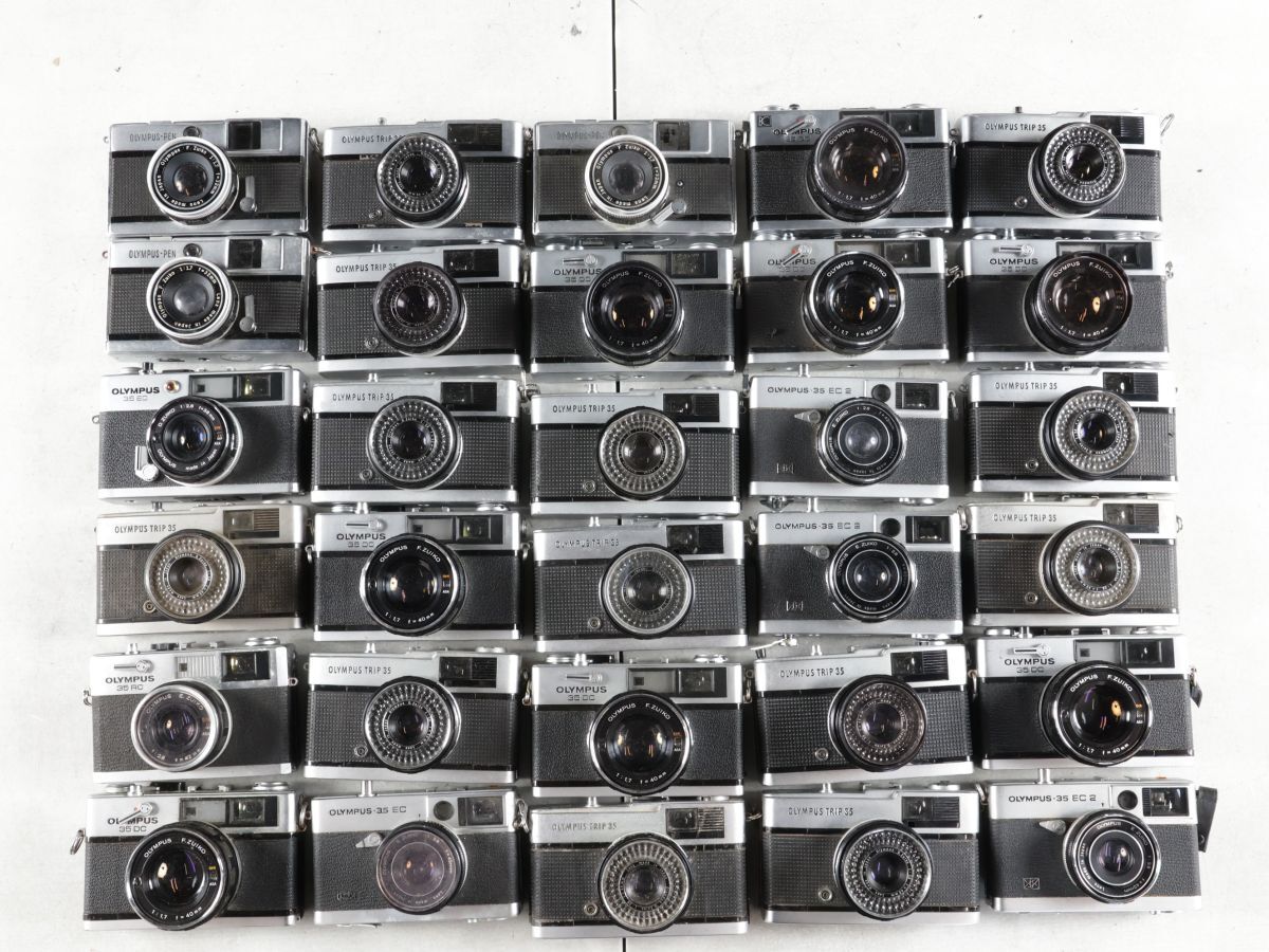 1450 30点まとめ OLYMPUS オリンパス 35DC 35EC Trip35 他 コンパクトカメラ まとめ まとめて 大量セット 送料1500円