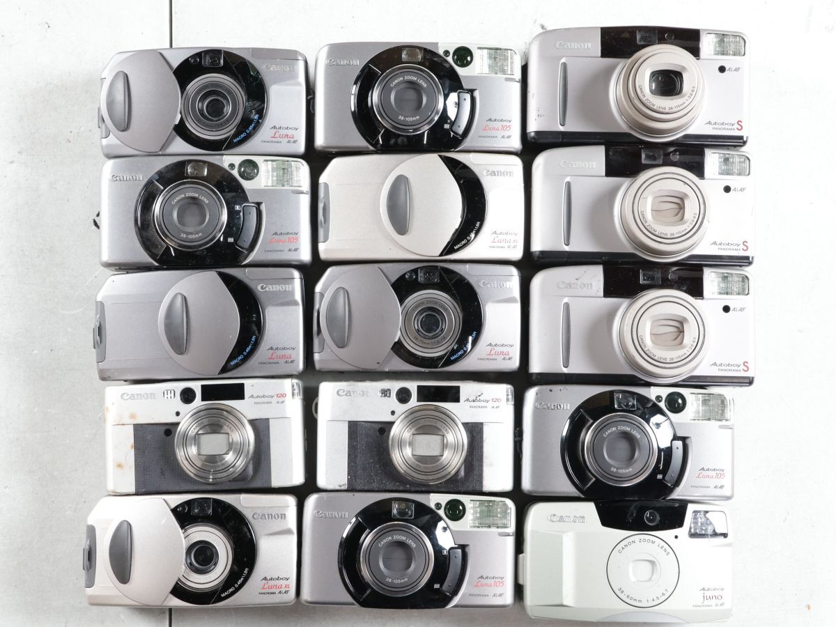 1341 15点まとめ Canon キヤノン Autoboy S LUNA 他 コンパクトカメラ まとめ まとめて 大量セット 送料1500円