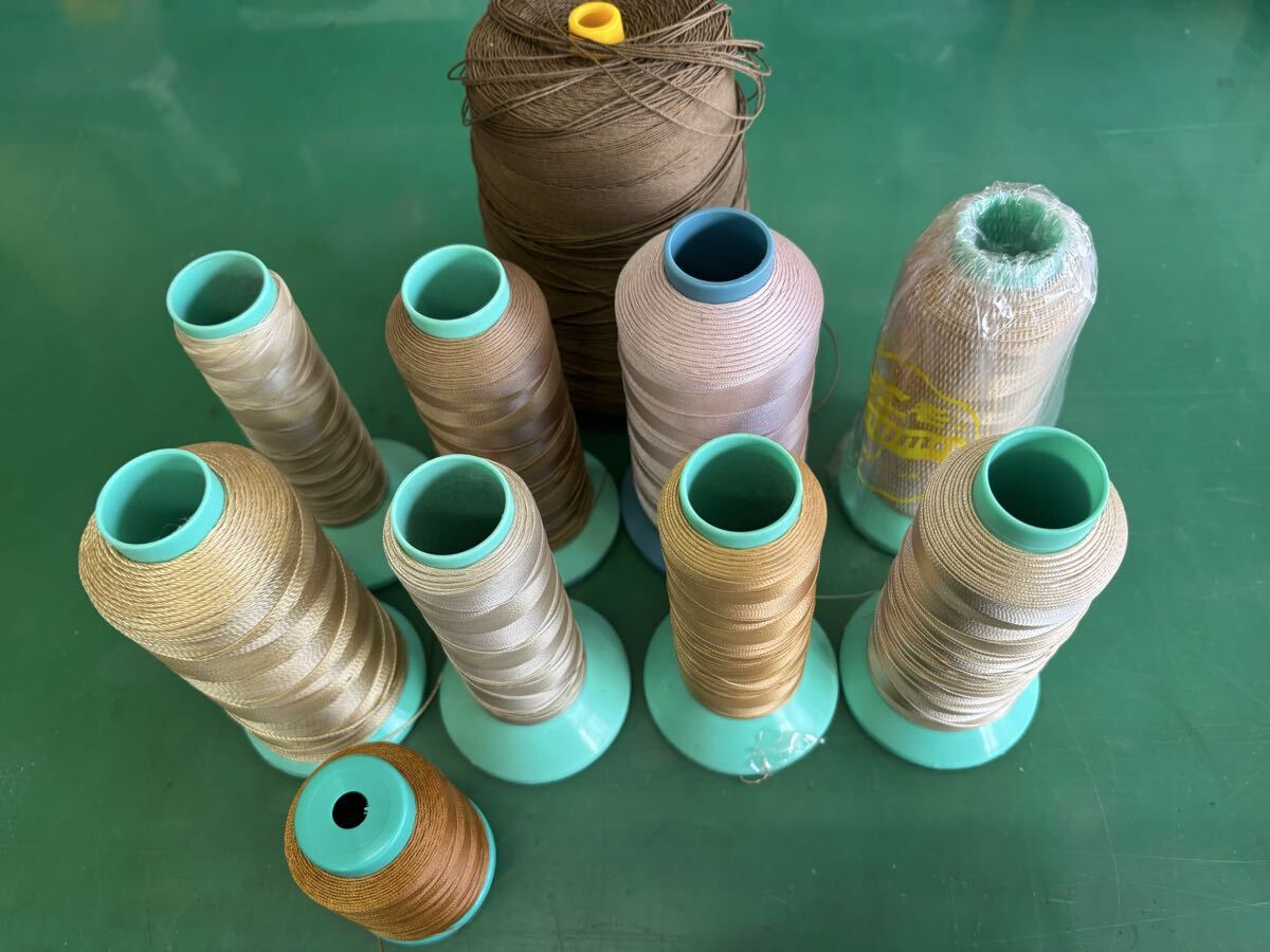 レザークラフト、ミシン糸、ビニモ、エース、ポリエステル、綿、綿/ポリエステル、⑦