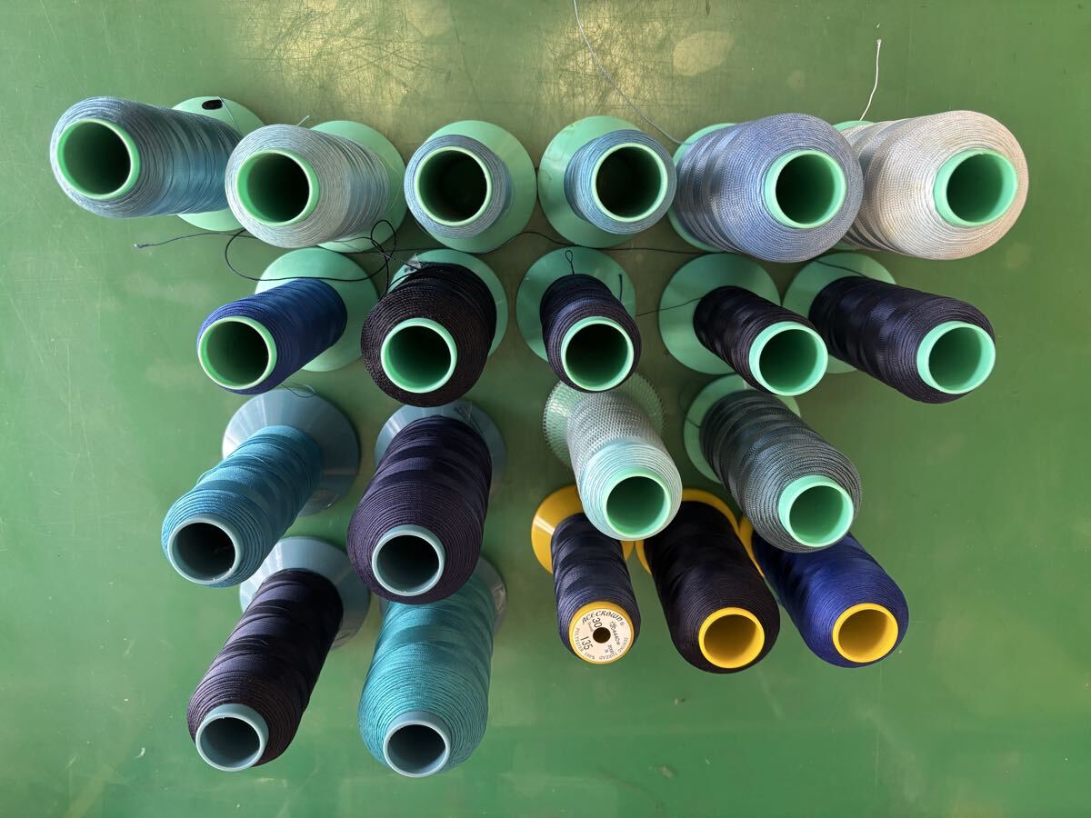 レザークラフト、ミシン糸、ビニモ、エース、ポリエステル、綿、綿/ポリエステル、10