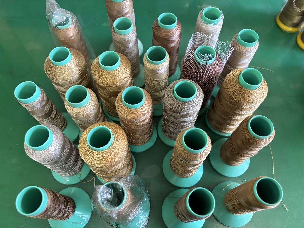 レザークラフト、ミシン糸、ビニモ、エース、ポリエステル、綿、綿/ポリエステル、11