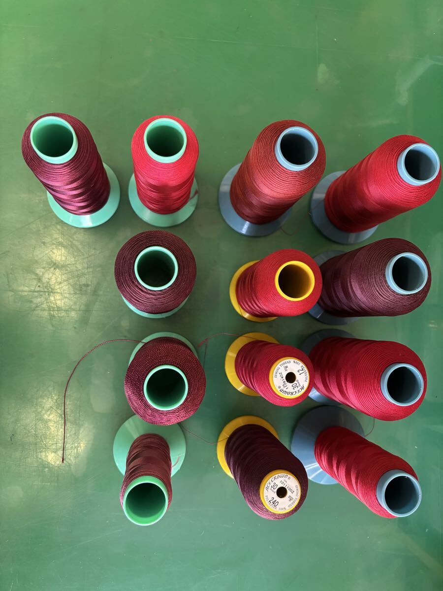 レザークラフト、ミシン糸、ビニモ、エース、ポリエステル、綿、綿/ポリエステル、④