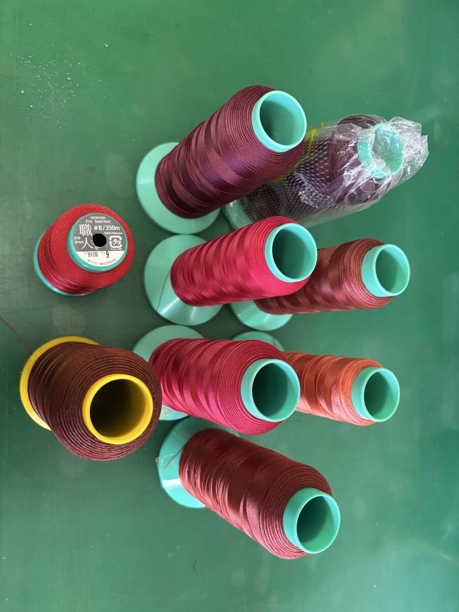 レザークラフト、ミシン糸、ビニモ、エース、ポリエステル、綿、綿/ポリエステル、⑥
